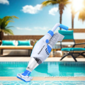 Updated Aquajack 211: 60-Minute Working, Rechargeable Handheld Vacuum Cleaner for Cordless Pool and Spa Cleaning